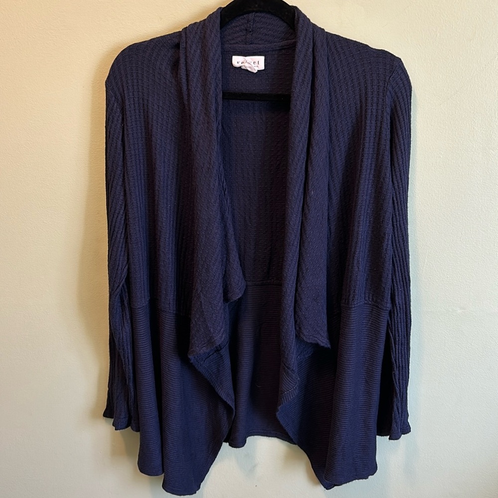 Velvet by Graham and Spencer - Waterfall Cardigan - L